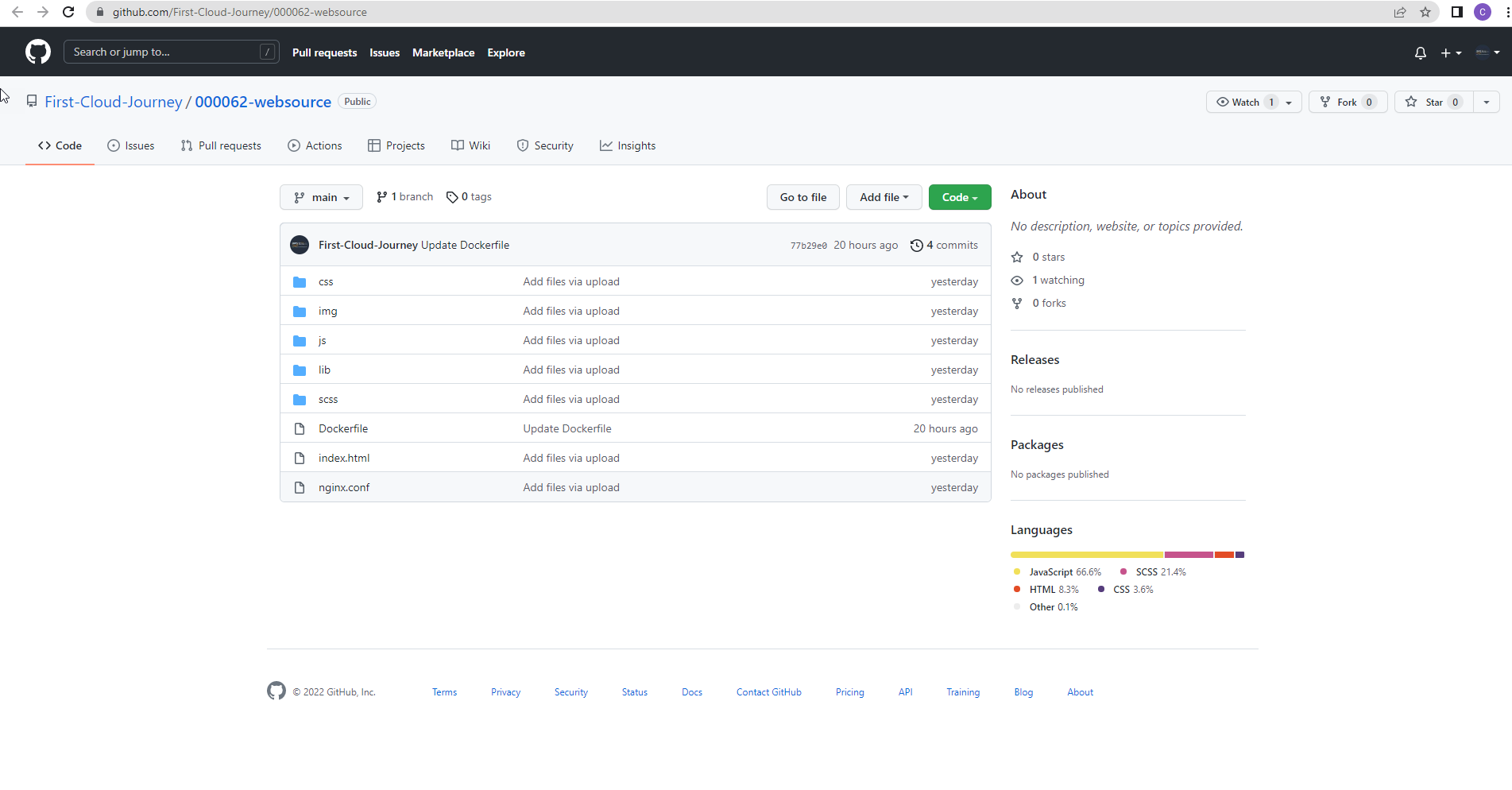 Fork Source Code :: CI/CD on EKS
